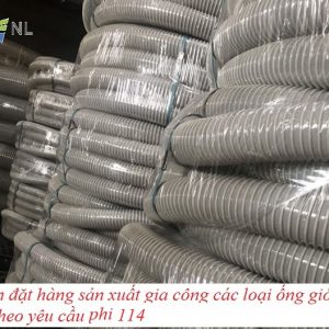 Nhận đặt hàng sản xuất gia công các loại ống gió, hút bụi phi 114 theo yêu cầu