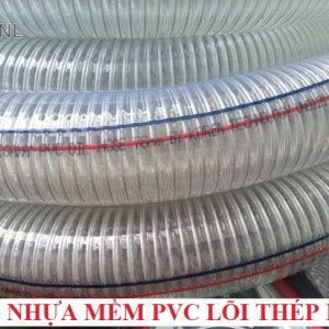 Ống nhựa mềm PVC lõi thép ID50 Nguyên lâm chịu áp lực bơm cao