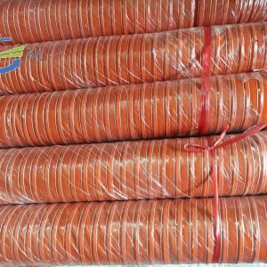 Ống Silicone chịu nhiệt Phi 51 gân lõi thép