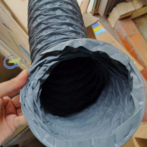 Ống gió mềm vải kín vòng thép lò xo