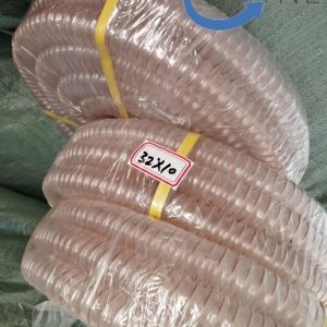 Ống nhựa PU lò xo đàn hồi phi 32 lõi thép mạ đồng