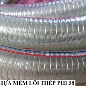 Ống nhựa mềm PVC lõi thép Phi 38