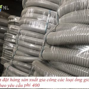 Nhật đặt hàng sản xuất gia công các loại ống gió hút bụi phi 400 theo yêu cầu