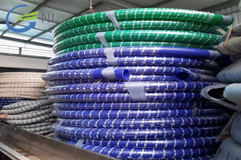 Pvc Gan Ống gân nhựa PVC cổ trâu phi 90 – Bền, dẻo, chịu lực tốt