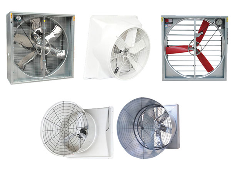 Quạt thông gió công nghiệp có nhiều kích thước khác nhau